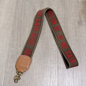 Clare V crossbody strap